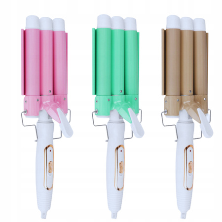 FALOWNICA DO STYLIZACJI WŁOSÓW KARBOWNICA LOKÓWKA WIELOFUNKCYJNA FALE LOKI