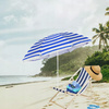 DUŻY PARASOL PLAŻOWY BALKONOWY OGRODOWY SKŁADANY BALKON TARAS PLAŻĘ 180CM