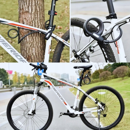 ZAPIĘCIE ROWEROWE BLOKADA ZABEZPIECZENIE DO ROWERU LINKA ZAMEK ŁAŃCUCH