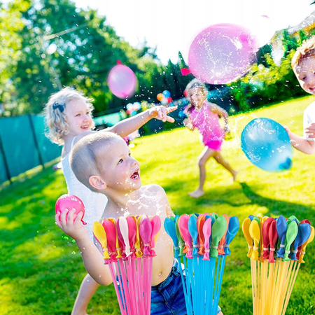 BOMBY WODNE BALONY NA WODĘ GWINT AUTOMAT ZESTAW 111 SZTUK ŚMINGUS DYNGUS