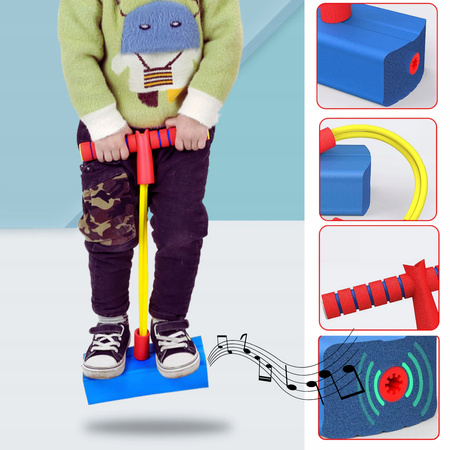SKOCZEK POGO DLA DZIECI DRĄŻEK STICK DO SKAKANIA PREZENT NA ŚWIĘTA ZABAWKA