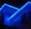 SOPLE 300 LED LAMPKI ZEWNĘTRZNE IP44 STAŁE + FLASH KURTYNA GIRLANDA GRUBE