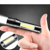 LATARKA LED TAKTYCZNA ZOOM AKUMULATOROWA WOJSKOWA WODOODPORNA USB + ETUI