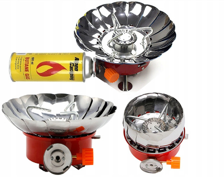 MINI KUCHENKA GAZOWA TURYSTYCZNA NA KARTUSZ KARTUSZE GAZ POLOWA PRZENOŚNA