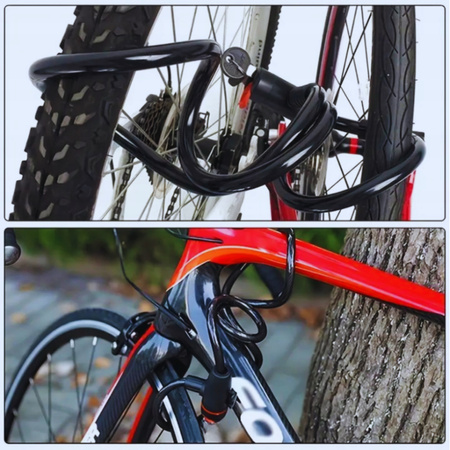 ZAPIĘCIE ROWEROWE BLOKADA ZABEZPIECZENIE DO ROWERU LINKA ZAMEK ŁAŃCUCH