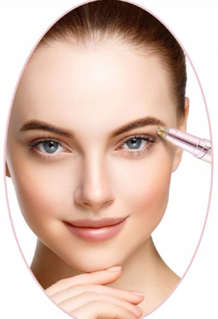 TRYMER DEPILATOR DO BRWI GOLARKA DO TWARZY CIAŁA NOSA DLA KOBIET DAMSKA USB