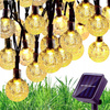 KURTYNA ŚWIETLNA LED GIRLANDA SOLARNA LAMPKI SOPLE WISZĄCE ŚWIĄTECZNE KULKI