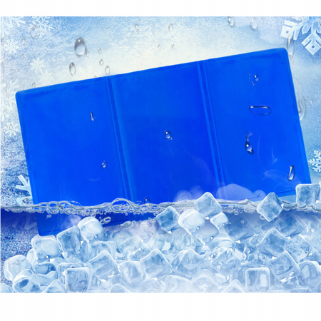 MATA CHŁODZĄCA DLA PSA I KOTA DUŻA LEGOWISKO XXXL WODOODPORNA 90x50cm