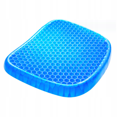 PODUSZKA ŻELOWA ORTOPEDYCZNA SILIKONOWA PODKŁADKA CHŁODZĄCA DO SIEDZENIA