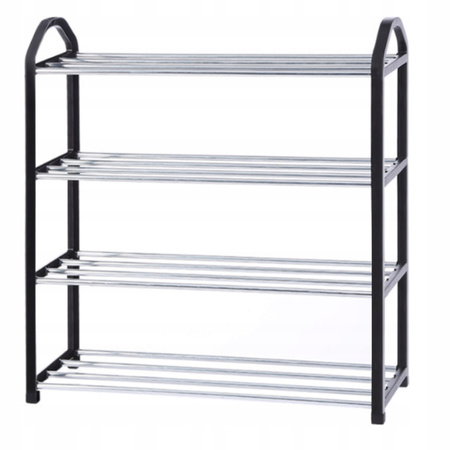 PÓŁKA NA BUTY STOJAK REGAŁ SZAFKA 4 POZIOMY MOCNA Organizer Na Buty Do Domu