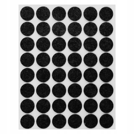 PODKŁADKI FILCOWE POD KRZESŁA MEBLE SAMOPRZYLEPNE ZESTAW 125 SZT FILC MOCNE