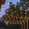 GIRLANDA SOLARNA OGRODOWA ŚWIETLNA 5M 20LED ŻARÓWEK NA BALKON ŁAŃCUCH KULKI