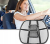PODKŁADKA PODPÓRKA Z MASAŻEREM LĘDŹWIOWA POD PLECY NA FOTEL SAMOCHODU MASAŻ