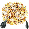 LAMPKI CHOINKOWE 500 LED ZEWNĘTRZNE STAŁE + FLASH IP44 ŚWIATEŁKA ŚWIĄTECZNE