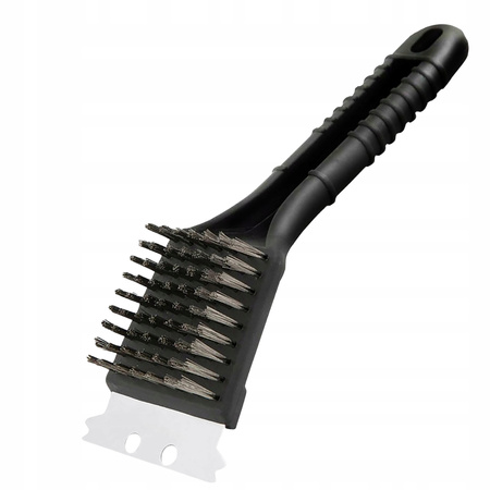 SZCZOTKA METALOWA SKROBAK DO CZYSZCZENIA CZYŚCIK GRILLA RUSZTU 2w1 MOCNA