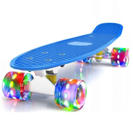 DESKOROLKA FISZKA LED DESKA ŚWIECĄCE KOŁA RGB FISHBOARD FISH PREZENT DLA DZIECI