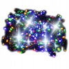 LAMPKI CHOINKOWE 1000 LED ZEWNĘTRZNE STAŁE FLASH GRUBY KABEL KURTYNA MULTI