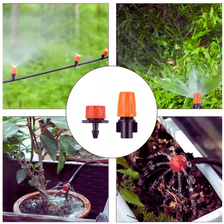 KURTYNA WODNA MGIEŁKA WĄŻ 25M ZRASZACZ OGRODOWY SYSTEM NAWADNIANIA DYSZE