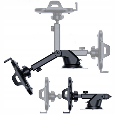 UCHWYT DO SAMOCHODU NA TELEFON SZYBĘ DESKĘ KOKPIT SAMOCHODOWY HOLDER MOCNY