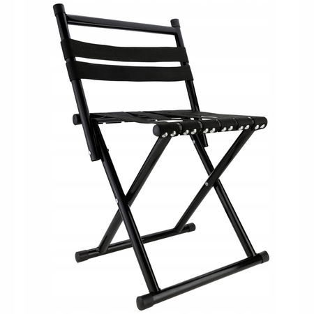 KRZESŁO TURYSTYCZNE WĘDKARSKIE SKŁADANE DUŻE FOTEL XXL KRZESEŁKO KEMPINGOWE