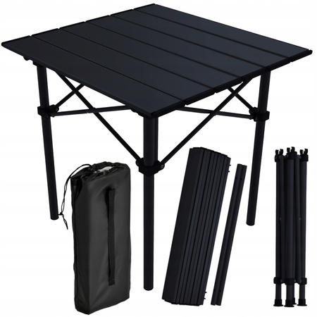 ZESTAW STOLIK TURYSTYCZNY SKŁADANY Stół Ogrodowy Balkonowy Taras 2 Krzesła