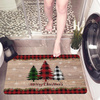 WYCIERACZKA ŚWIĄTECZNA POD DRZWI 45x45cm WEJŚCIOWA DO BUTÓW CHRISTMAS MATA