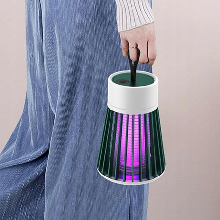 LAMPA OWADOBÓJCZA NA KOMARY MUCHY OWADY ELEKTRYCZNA PUŁAPKA SKUTECZNA UV
