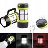 MOCNA LATARKA TURYSTYCZNA LED KEMPINGOWA LAMPA PODRĘCZNA UCHWYT POWERBANK