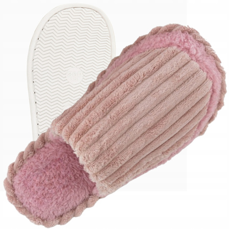 KAPCIE DAMSKIE FUTERKIEM CIEPŁE MIĘKKIE PANTOFLE DOMOWE LACZKI PAPCIE CIAPY