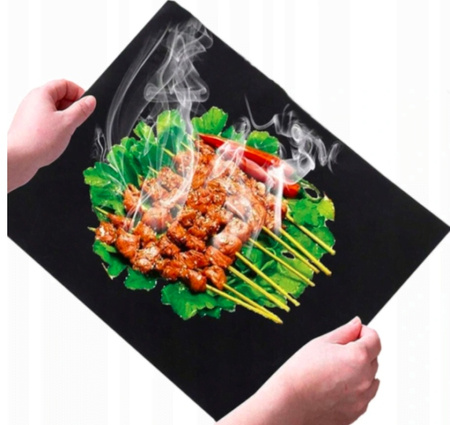 4x MATA TEFLONOWA NA GRILLA DO PIECZENIA TACKA NA GRILL SMAŻENIA PIEKARNIKA