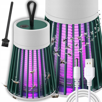 LAMPA OWADOBÓJCZA NA KOMARY MUCHY OWADY ELEKTRYCZNA PUŁAPKA SKUTECZNA UV