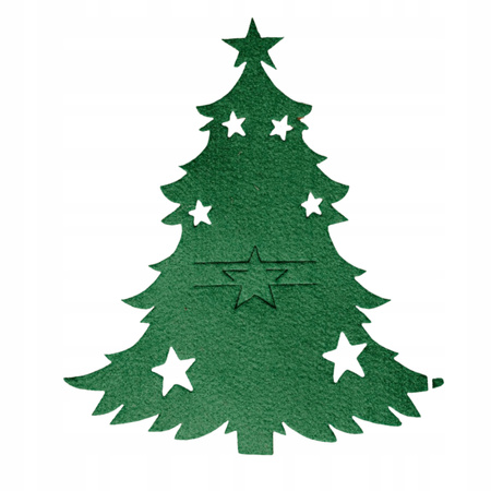 ŚWIĄTECZNE POKROWCE Etui Na Sztućce Chonika DEKORACJE Ozdoby Stół 12 sztuk