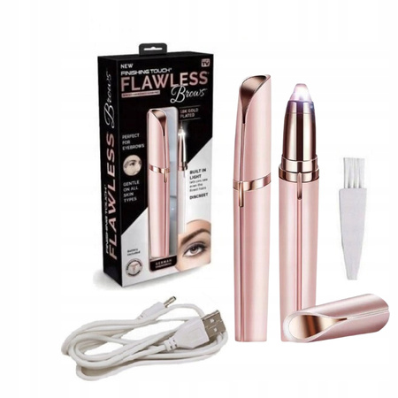 TRYMER DEPILATOR DO BRWI GOLARKA DO TWARZY CIAŁA NOSA DLA KOBIET DAMSKA USB