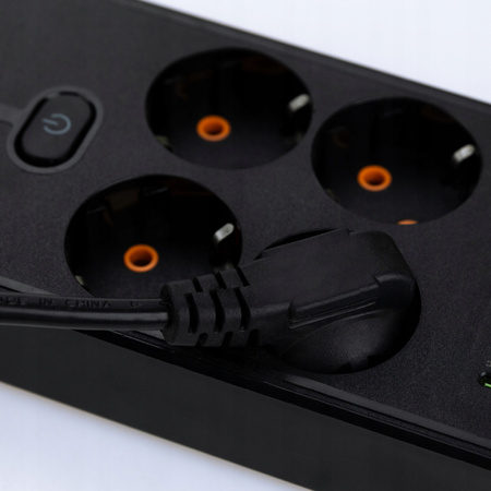 Listwa Zasilająca 5m Przedłużacz 4 Gniazda USB Antyprzepięciowa Włącznikiem
