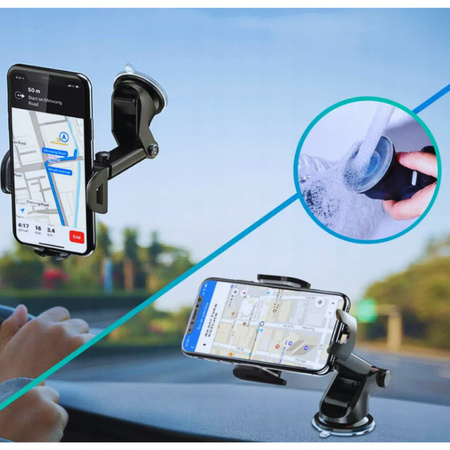 UCHWYT DO SAMOCHODU NA TELEFON SZYBĘ DESKĘ KOKPIT SAMOCHODOWY HOLDER MOCNY