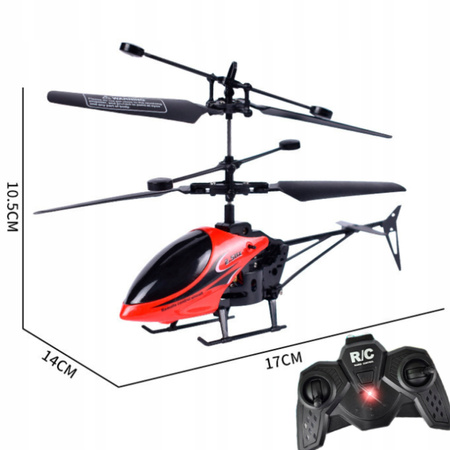 HELIKOPTER ZDALNIE STEROWANY SAMOLOT RC ŚMIGŁOWIEC NA PILOT LED USB PREZENT