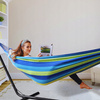 HAMAK OGRODOWY DWUOSOBOWY WZMOCNIONY WISZĄCY TURYSTYCZNY HUŚTAWKA MOCNY