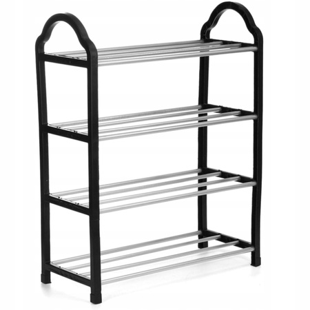 PÓŁKA NA BUTY STOJAK REGAŁ SZAFKA 4 POZIOMY MOCNA Organizer Na Buty Do Domu