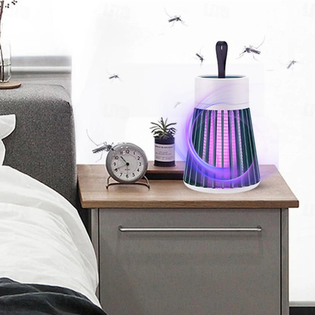 LAMPA OWADOBÓJCZA NA KOMARY MUCHY OWADY ELEKTRYCZNA PUŁAPKA SKUTECZNA UV