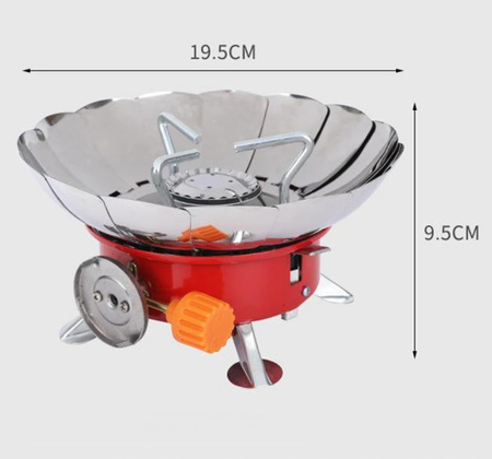 MINI KUCHENKA GAZOWA TURYSTYCZNA NA KARTUSZ KARTUSZE GAZ POLOWA PRZENOŚNA