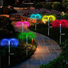 2x LAMPA SOLARNA OGRODOWA LED MEDUZA RGB WBIJANA DO OGRODU LAMPKI SOLARNE