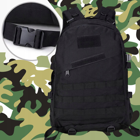 PLECAK SZKOLNY CZARNY DUŻY MŁODZIEŻOWY DO SZKOŁY PRACY SPORTOWY NA LAPTOPA