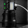 MOCNA Latarka LED Taktyczna Wojskowa SZPERACZ Wodoodporna AKU USB POWERBANK