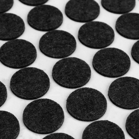 PODKŁADKI FILCOWE POD KRZESŁA MEBLE SAMOPRZYLEPNE 125 SZT ZESTAW FILC MOCNE