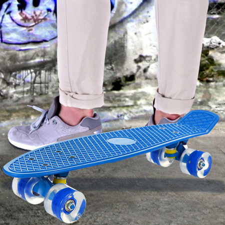 DESKOROLKA FISZKA LED DESKA ŚWIECĄCE KOŁA RGB FISHBOARD FISH PREZENT DLA DZIECI