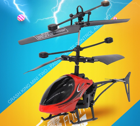 HELIKOPTER ZDALNIE STEROWANY SAMOLOT RC ŚMIGŁOWIEC NA PILOT LED USB PREZENT