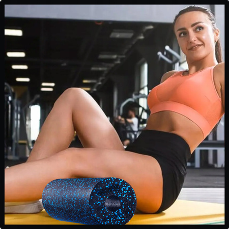 ZESTAW EPP ROLLER DO MASAŻU WAŁEK PIŁKA DUOBALL + MASAŻER PIANKOWY SPORT