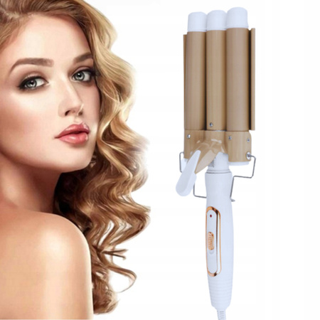 FALOWNICA DO STYLIZACJI WŁOSÓW KARBOWNICA LOKÓWKA WIELOFUNKCYJNA FALE LOKI