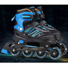 ROLKI Łyżworolki REGULOWANE Świecące KOŁA LED Kauczukowe Kółka Rozm. 39-42