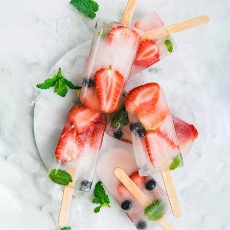 FOREMKI FORMA SILIKONOWA DO LODÓW NA PATYKU FORMY FOREMKA LODU DESERÓW LODY